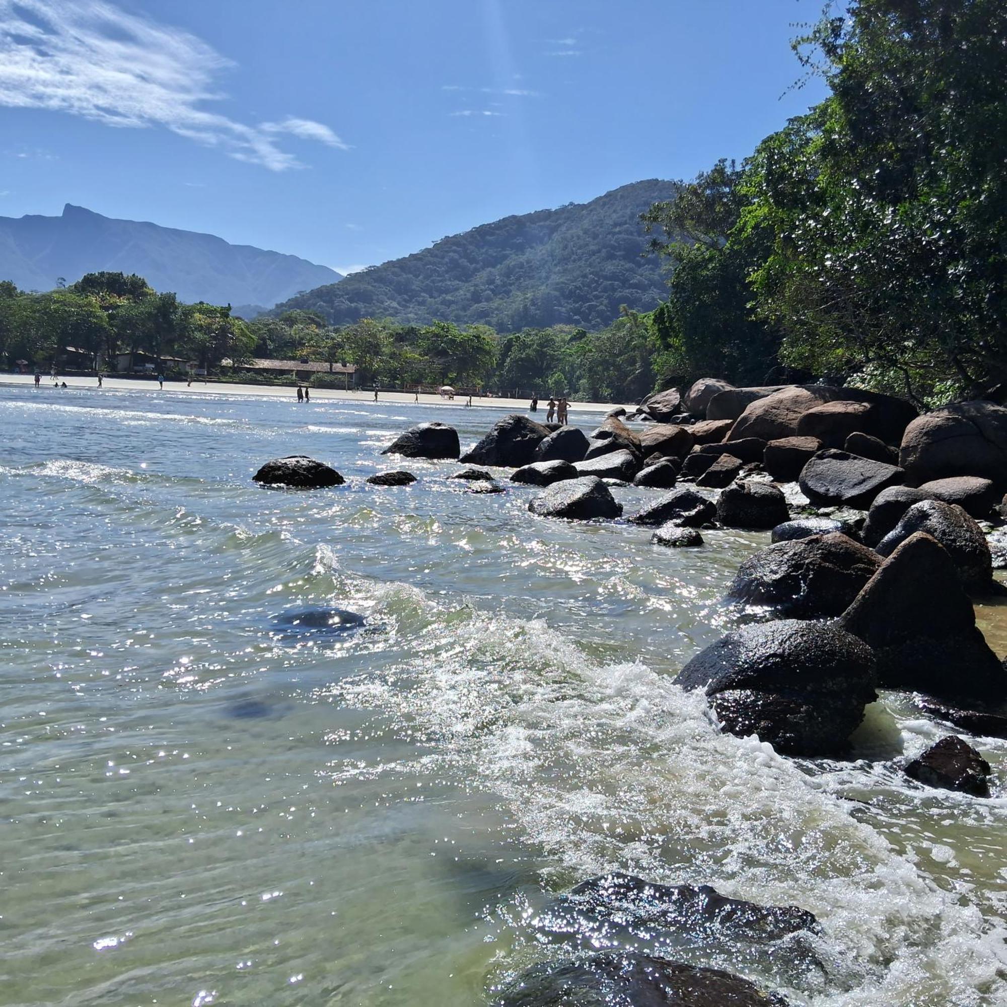 Recanto Vista Pro Mar 100 Mt Da Praia 卡拉瓜塔图巴 外观 照片