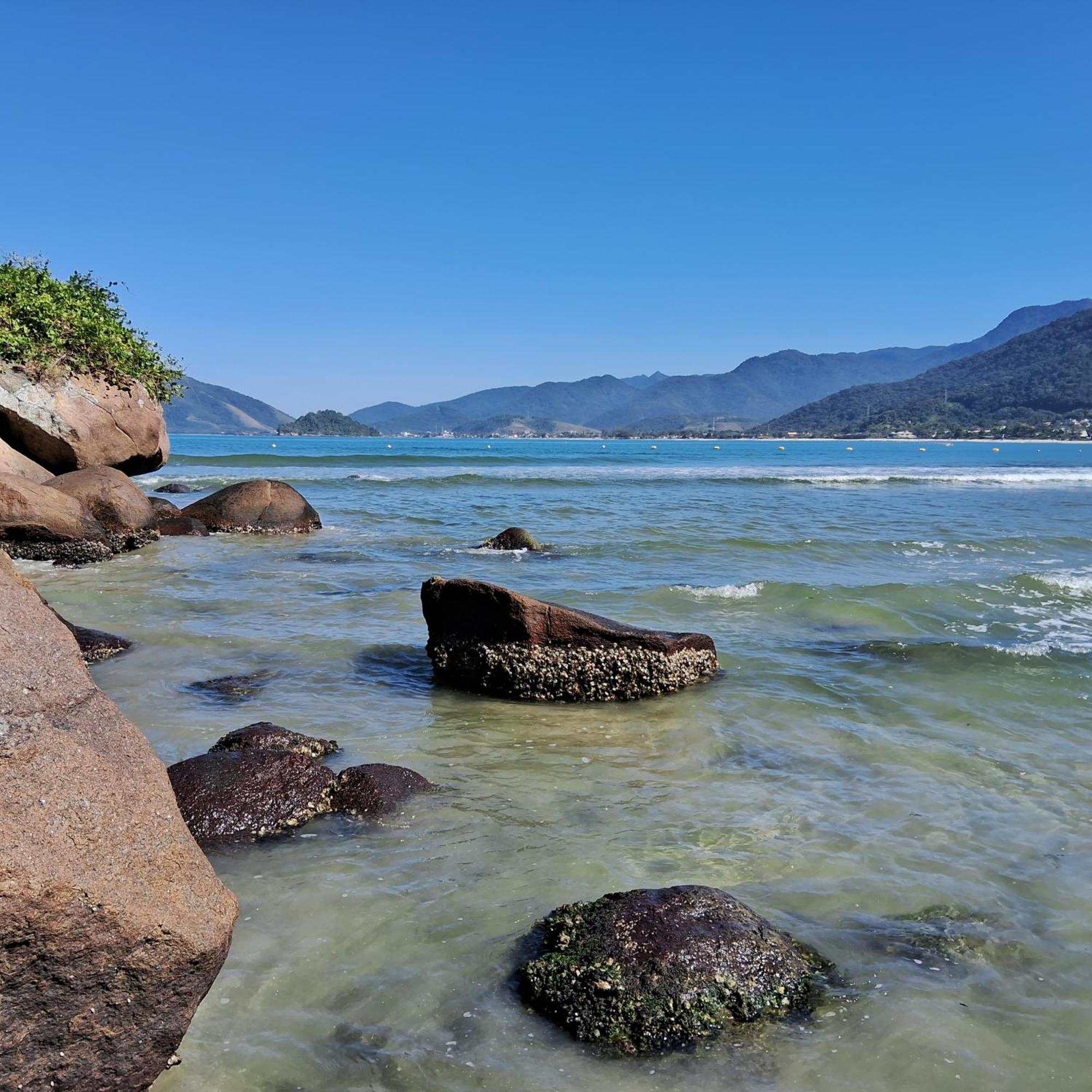 Recanto Vista Pro Mar 100 Mt Da Praia 卡拉瓜塔图巴 外观 照片